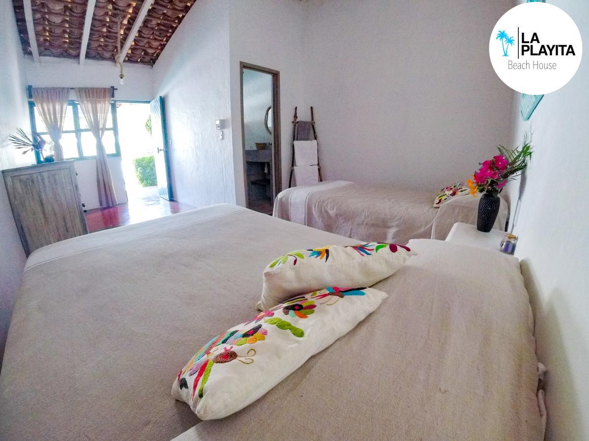 La Playita Beach House Puerto Escondido  Exterior photo