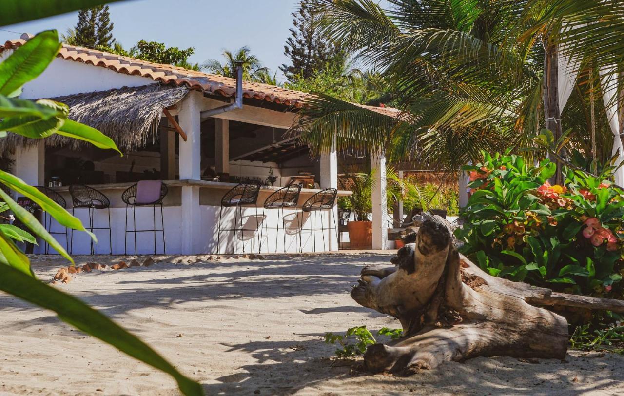 La Playita Beach House Puerto Escondido  Exterior photo