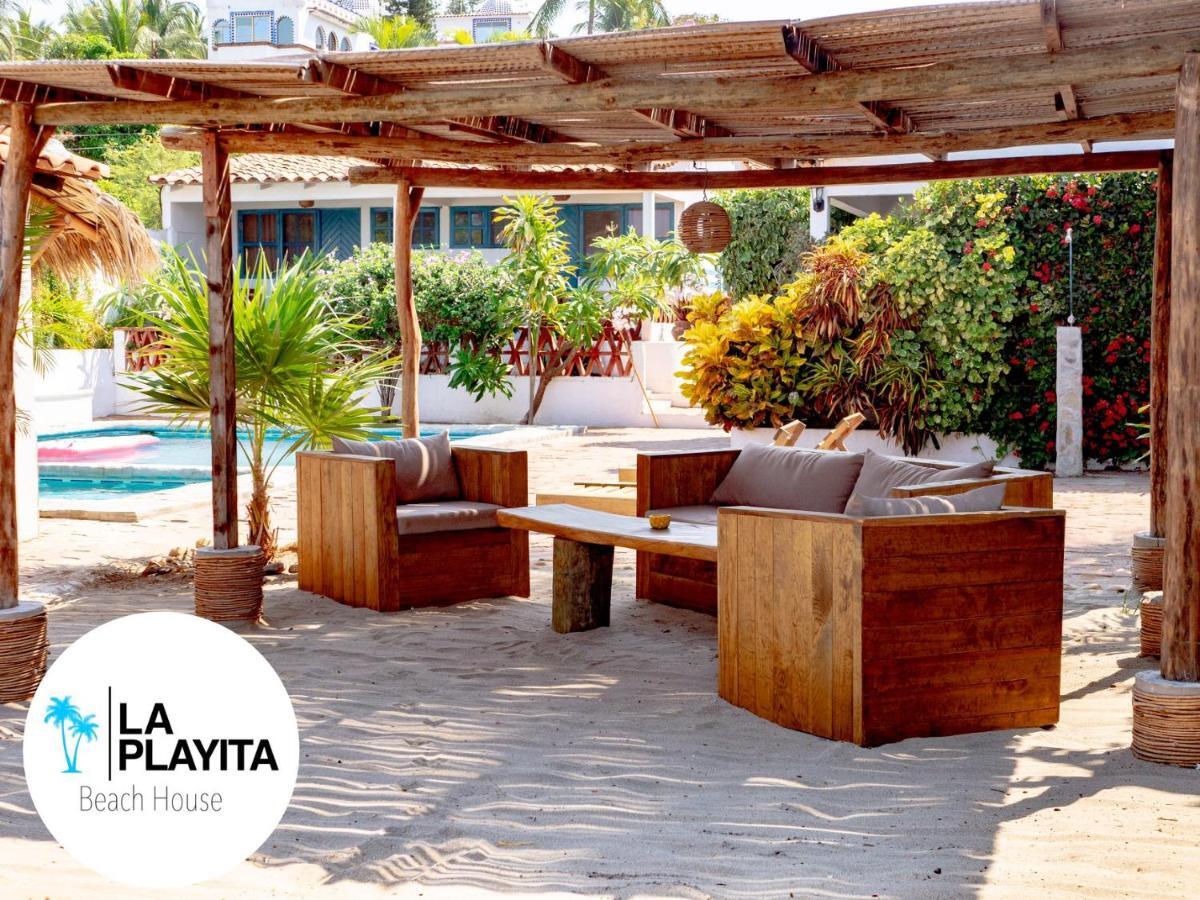 La Playita Beach House Puerto Escondido  Exterior photo