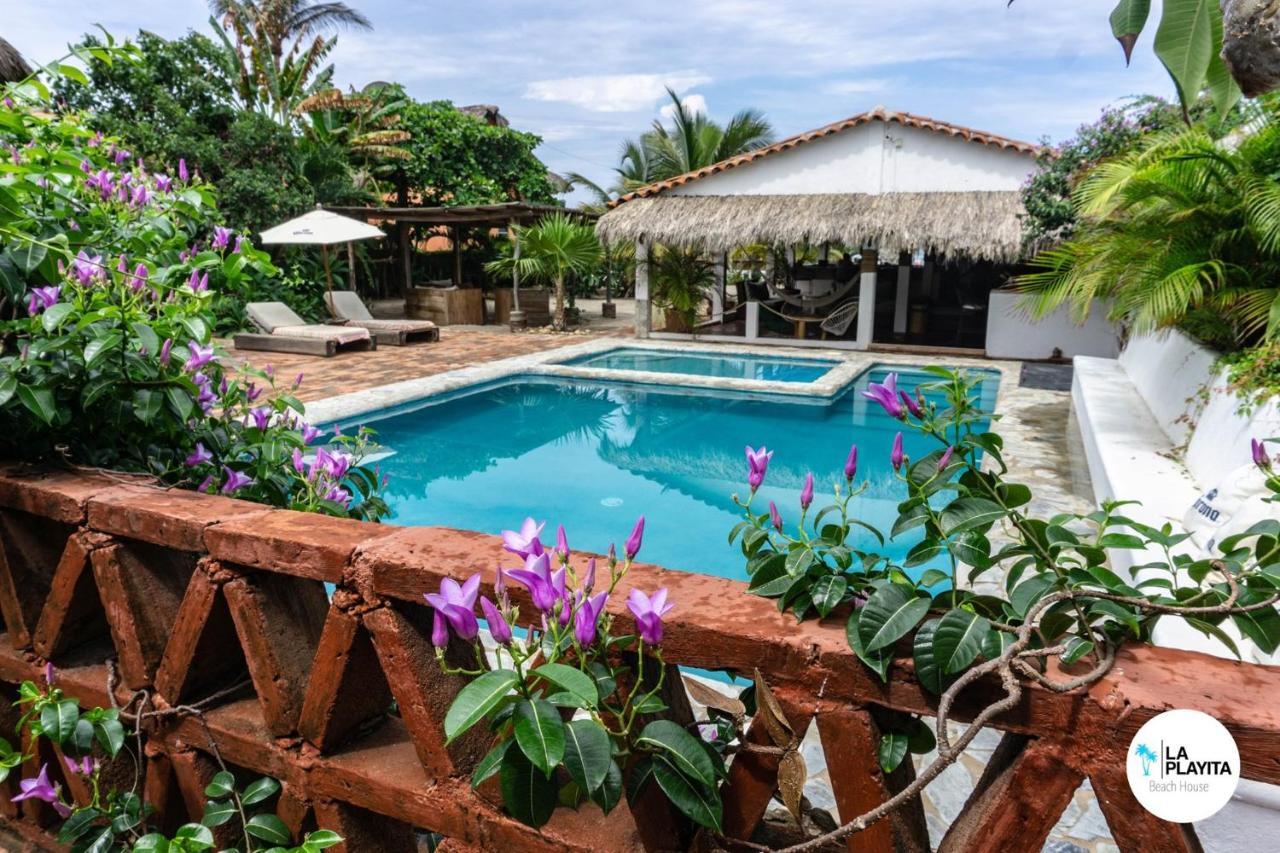 La Playita Beach House Puerto Escondido  Exterior photo