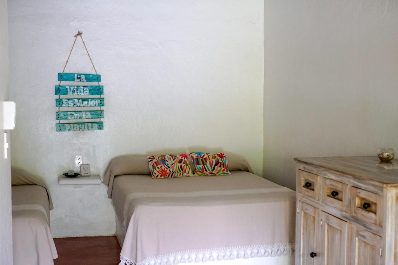 La Playita Beach House Puerto Escondido  Exterior photo